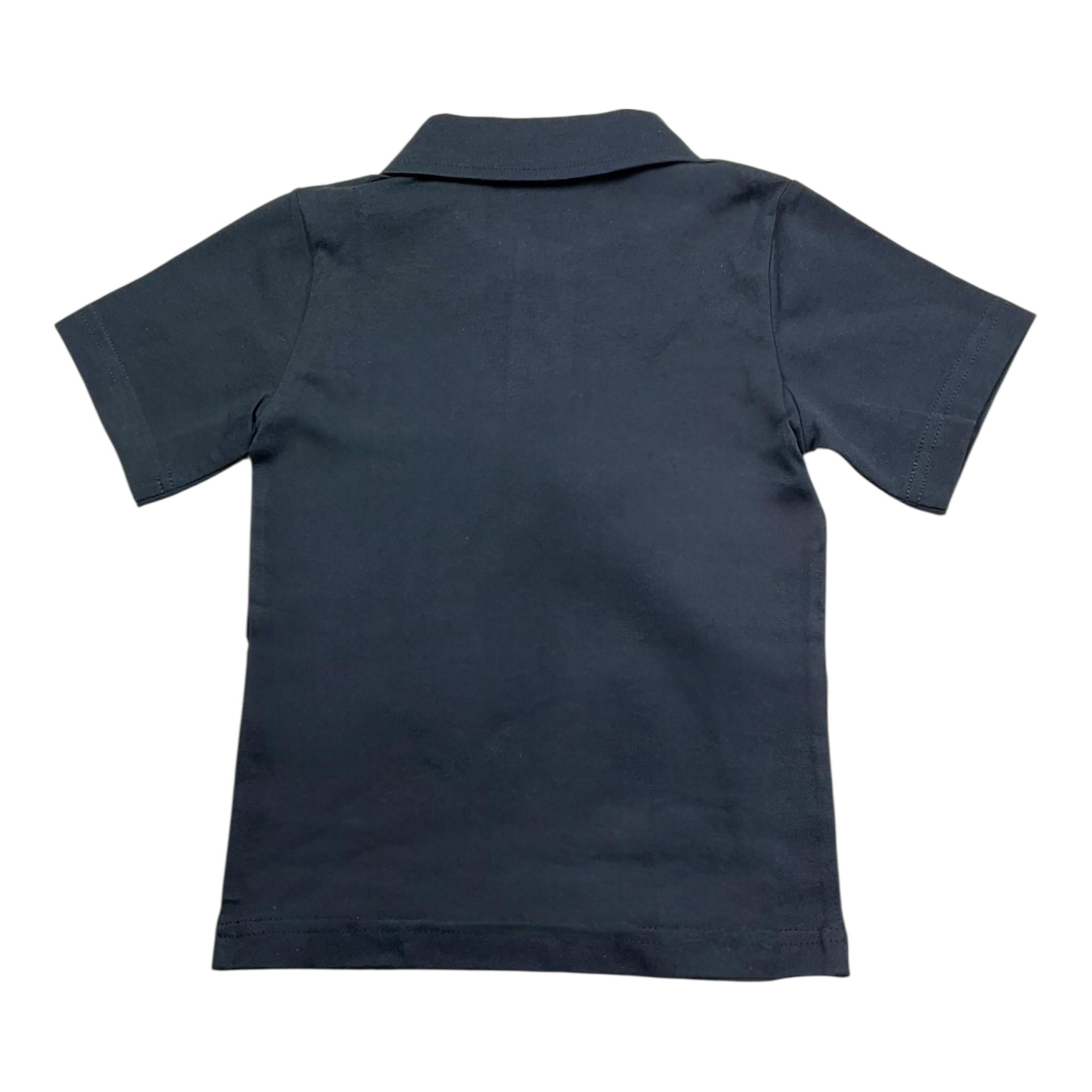 Refrigiwear Polo Tinta Unita con Logo Mezza Manica per Neonato FJFJF BLU REFRIGIWEAR 