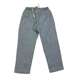 Eleventy Jeans Solid Color With Elastic Waist Light Blue For Boys