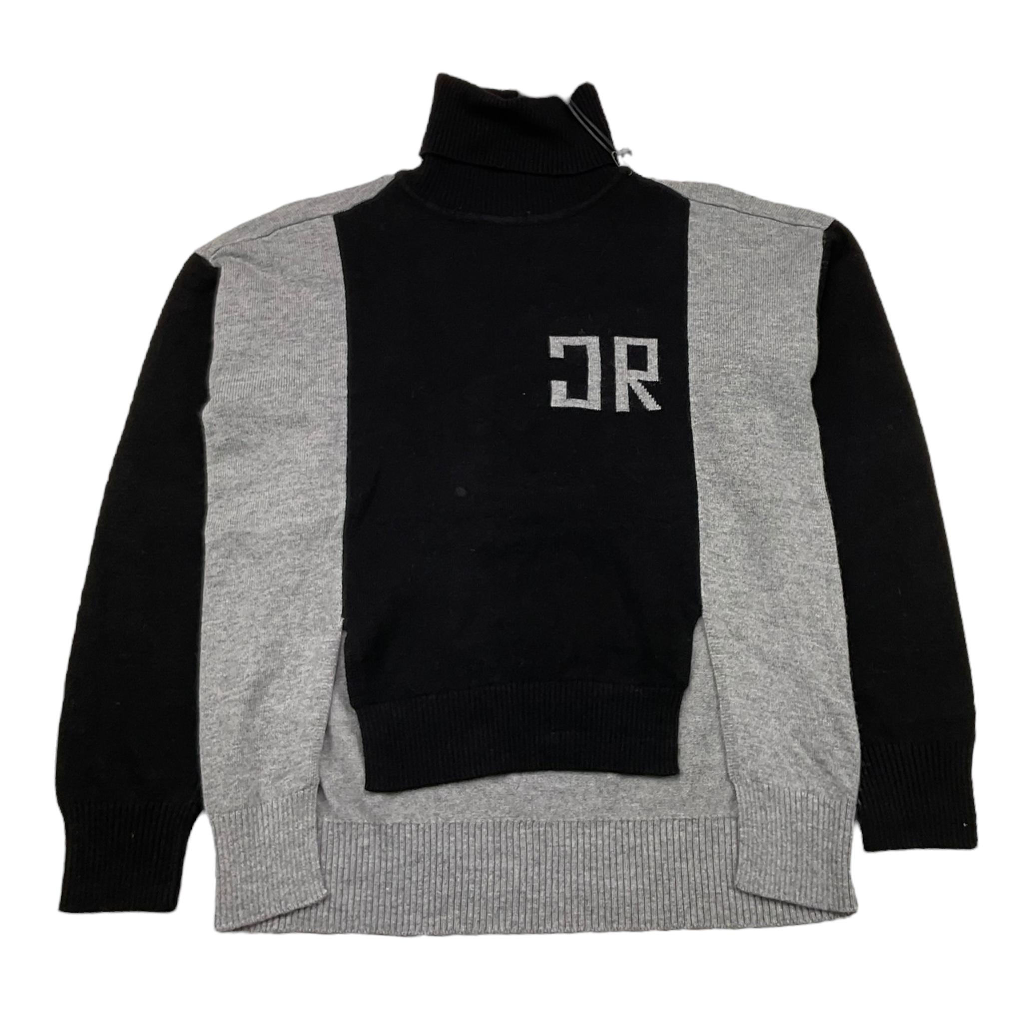 JOHN RICHMOND maglia collo alto bicolore Nero/grigio per Bambino RBA25124MA NERO/GRIGIO JOHN RICHMOND 