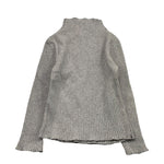 LE BEBE' maglia tinta unita a costine mezzo collo Grigio per Bambina LBG4997 GRIGIO LE BEBE' 