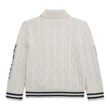 GUESS cardigan tinta unita con contrasti Bianco per Bambino N4RR02Z30W1 BIANCO GUESS 