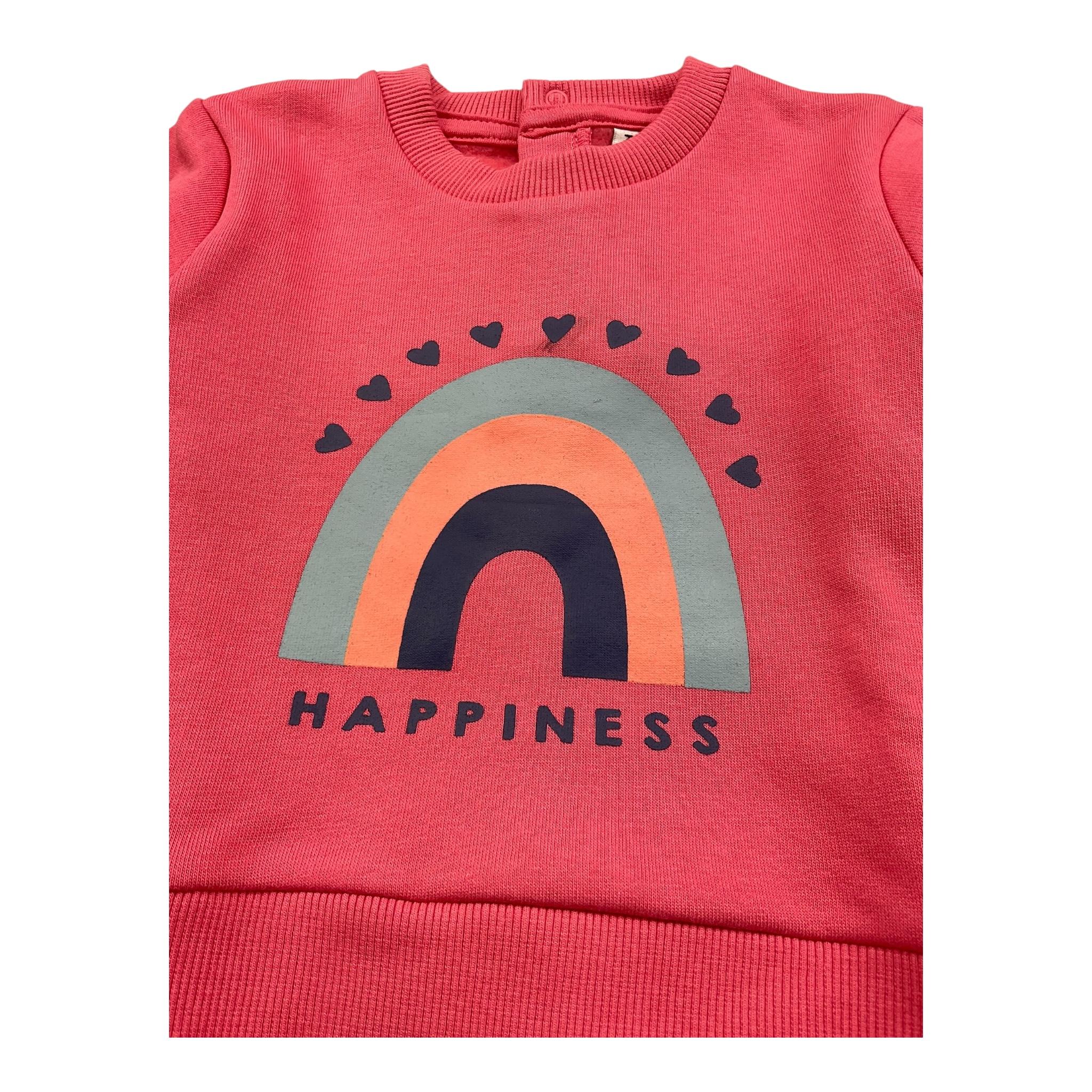 LOSAN abiti manica lunga tinta unita Rosa per Neonata LBGAP0501 ROSA LOSAN 