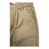 Cesare Paciotti Plain Trousers with Adjustable Waist Beige for Newborns