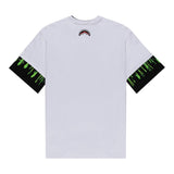 Sprayground T-Shirt Girocollo Tinta Unita con Stampa per Bambino SPY1254 BIANCO SPRAYGROUND 