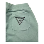 Guess Bermuda Tinta Unita con Logo per Bambino N93Q18KAUG0X VERDE GUESS 