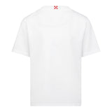 Saint Barth T-Shirt Girocollo Tinta Unita con Logo per Bambino DOVERLJR BIANCO SAINT BARTH 