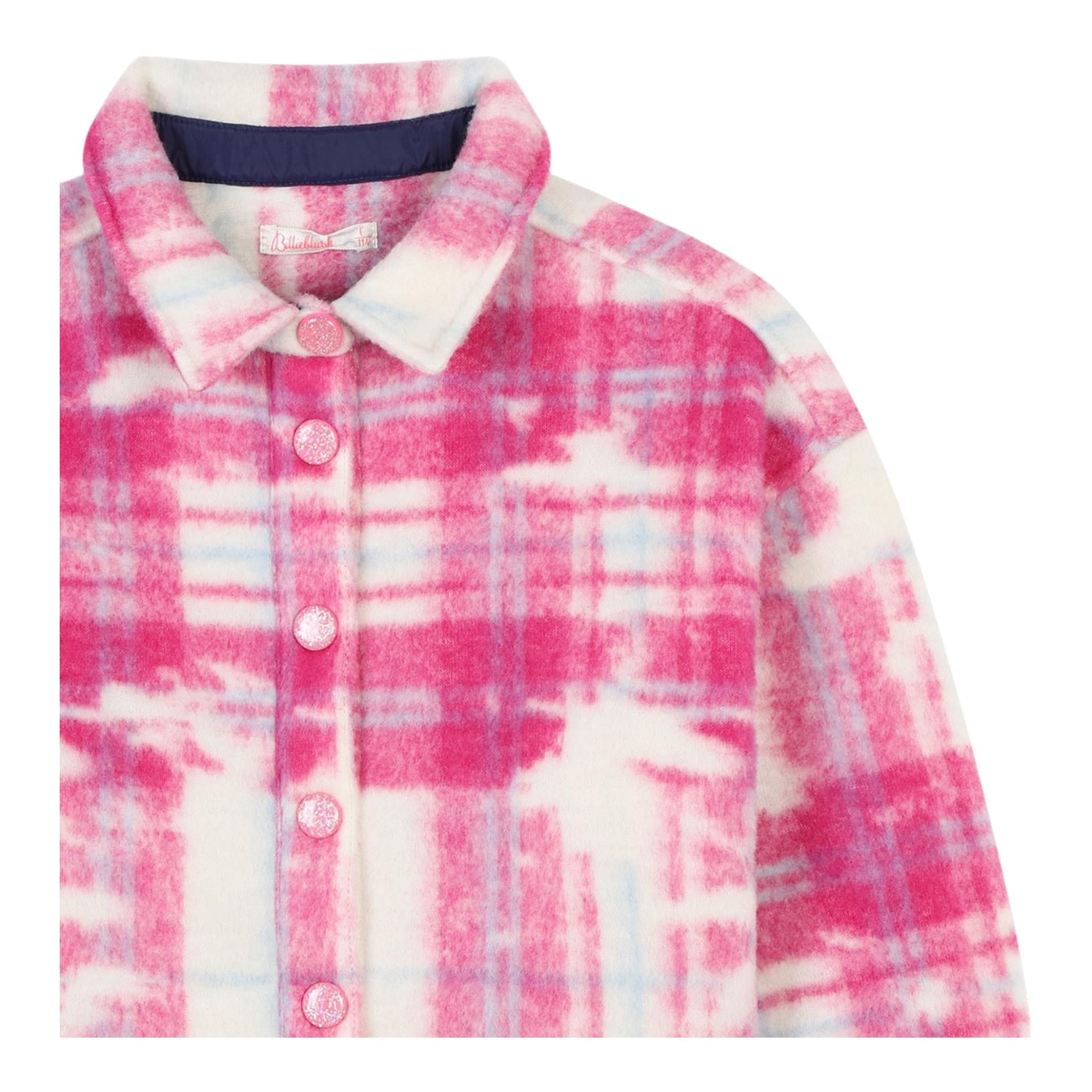 GUESS cappotto stampa fantasia con bottoni Rosa per Bambina U20667 ROSA GUESS 