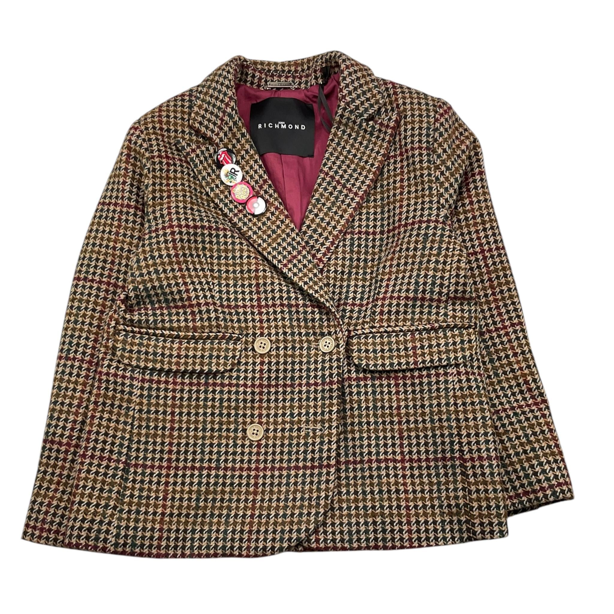 JOHN RICHMOND giacca stampa fantasia doppiopetto Multicolor per Bambina RGA25112GCB MULTICOLOR JOHN RICHMOND 