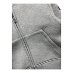 SAINT BARTH felpa tinta unita con zip e cappuccio Grigio per Bambino CRR0005 GRIGIO SAINT BARTH 