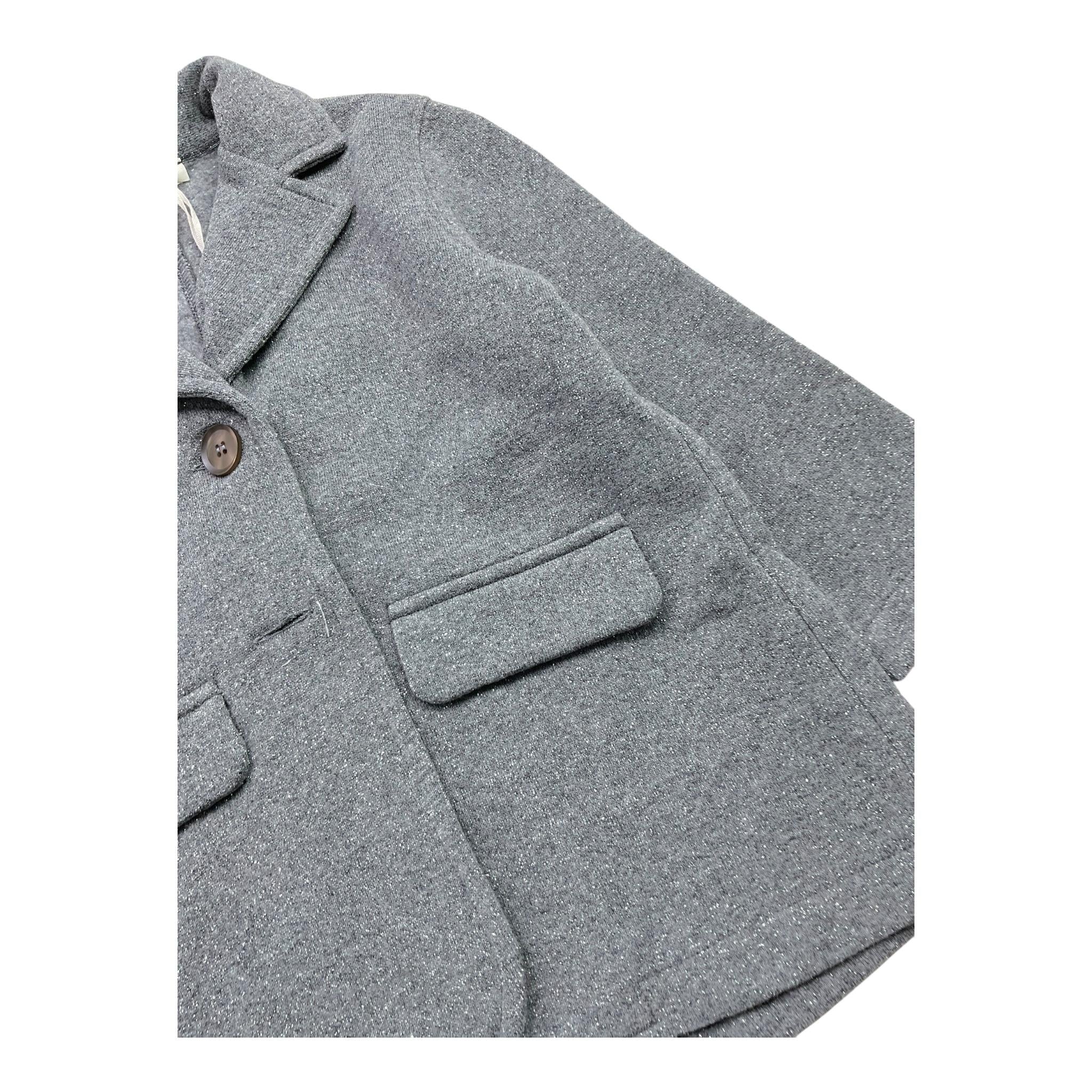 ZHOE & TOBIAH giacca tinta unita con bottoni Grigio per Bambina LLE1 GRIGIO ZHOE & TOBIAH 