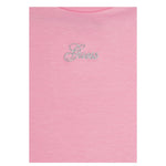 Guess T-Shirt Girocollo Tinta Unita con Logo per Neonata K5GI18K6YW4X ROSA GUESS 