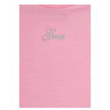 Guess T-Shirt Girocollo Tinta Unita con Logo per Neonata K5GI18K6YW4X ROSA GUESS 