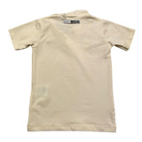 Cucu' Lab Polo Half Sleeve Solid Color Cream For Newborn