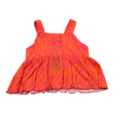 4Giveness Top Tinta Unita con Stampa per Neonata FGCN3975N ARANCIONE 4GIVENESS 