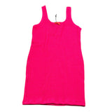 F**K Abito Tinta Unita con Bretelle per Bambina FJ25G5L04DSFX FUXIA F**K 