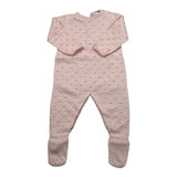 Wedoble Tutina Manica Lunga Tinta Unita per Neonata V2506346A ROSA WEDOBLE 