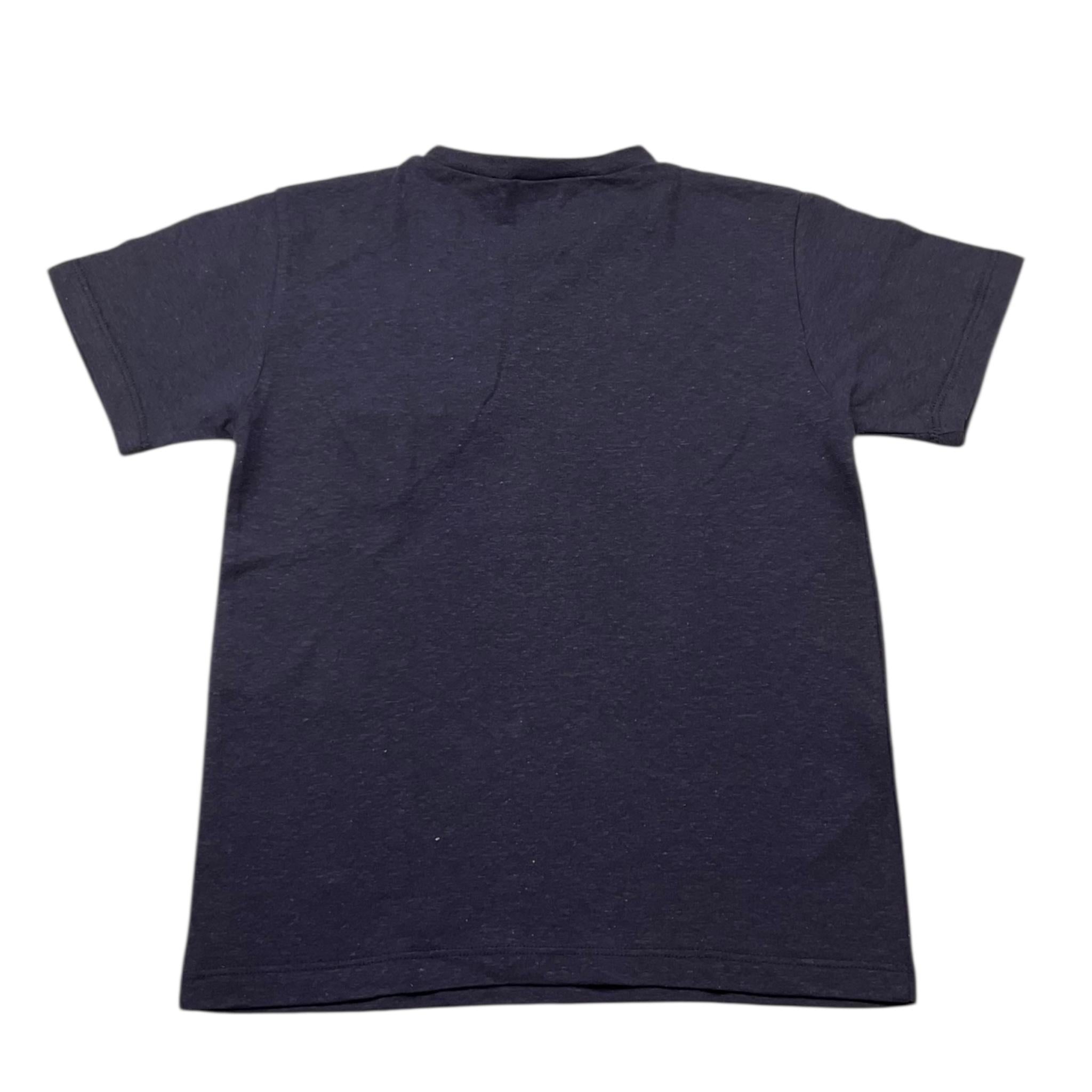 Manuel Ritz T-Shirt Girocollo Tinta Unita con Taschino per Bambino MR2939J BLU MANUEL RITZ 