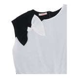Liu Jo Top Giromanica Modello Camicia Bicolore per Bambina GA5065X BIANCO/NERO LIU JO 