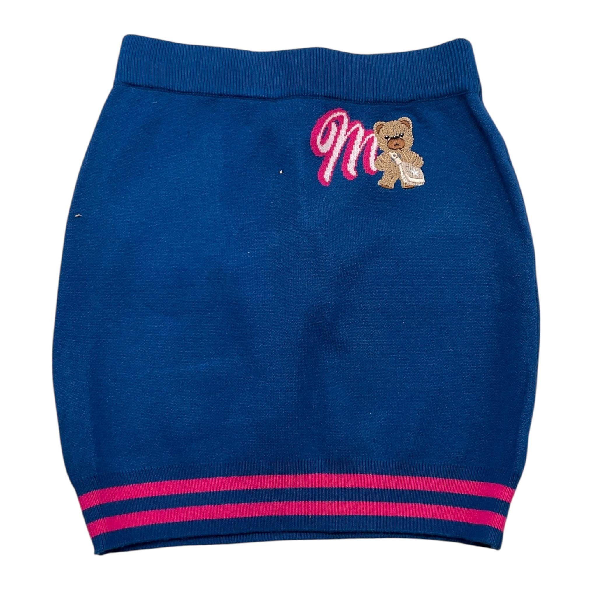 MARC ELLIS gonna in maglia tinta unita Blu per Bambina JMJSK00195X BLU MARC ELLIS 