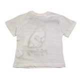 Philosophy T-Shirt Crew Neck Solid Color With Cream Print For Girls