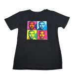 Never Too T-Shirt Girocollo tinta unita con Stampa Nero per Bambino NT2304R NERO NEVER TOO 