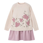 MAYORAL set maglia-abito bicolore Beige/rosa per Bambina 425 BEIGE/ROSA MAYORAL 