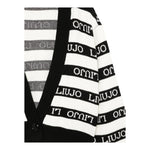 LIU JO coprispalle tinta unita con fantasia a righe Bianco per Bambina GF4142 BIANCO LIU JO 