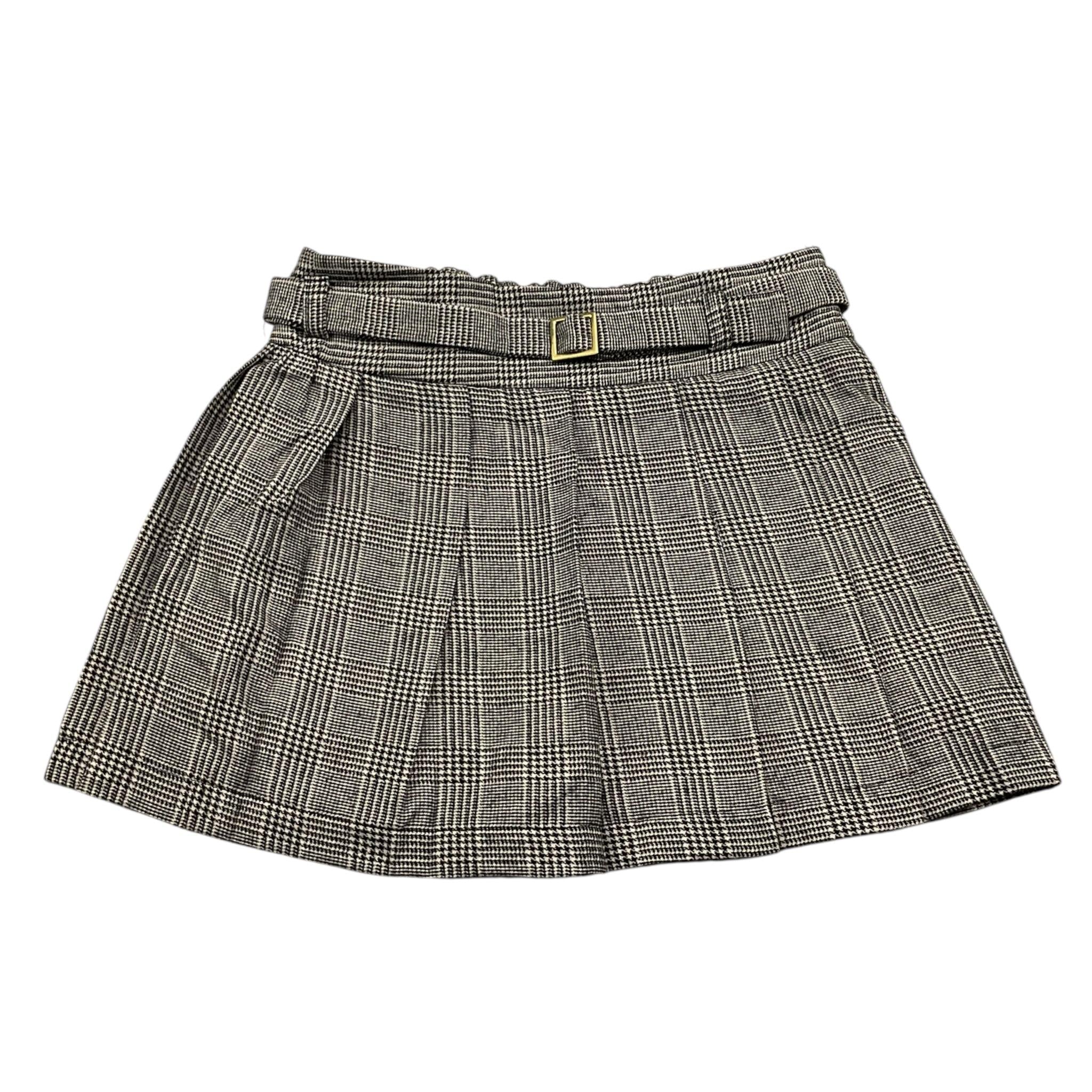 LU LU BY MISS GRANT gonna stampa fantasia cn cinturino Nero per Bambina LL3022 NERO LU LU BY MISS GRANT 