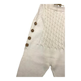 Wedoble Solid Color Cream Baby Romper