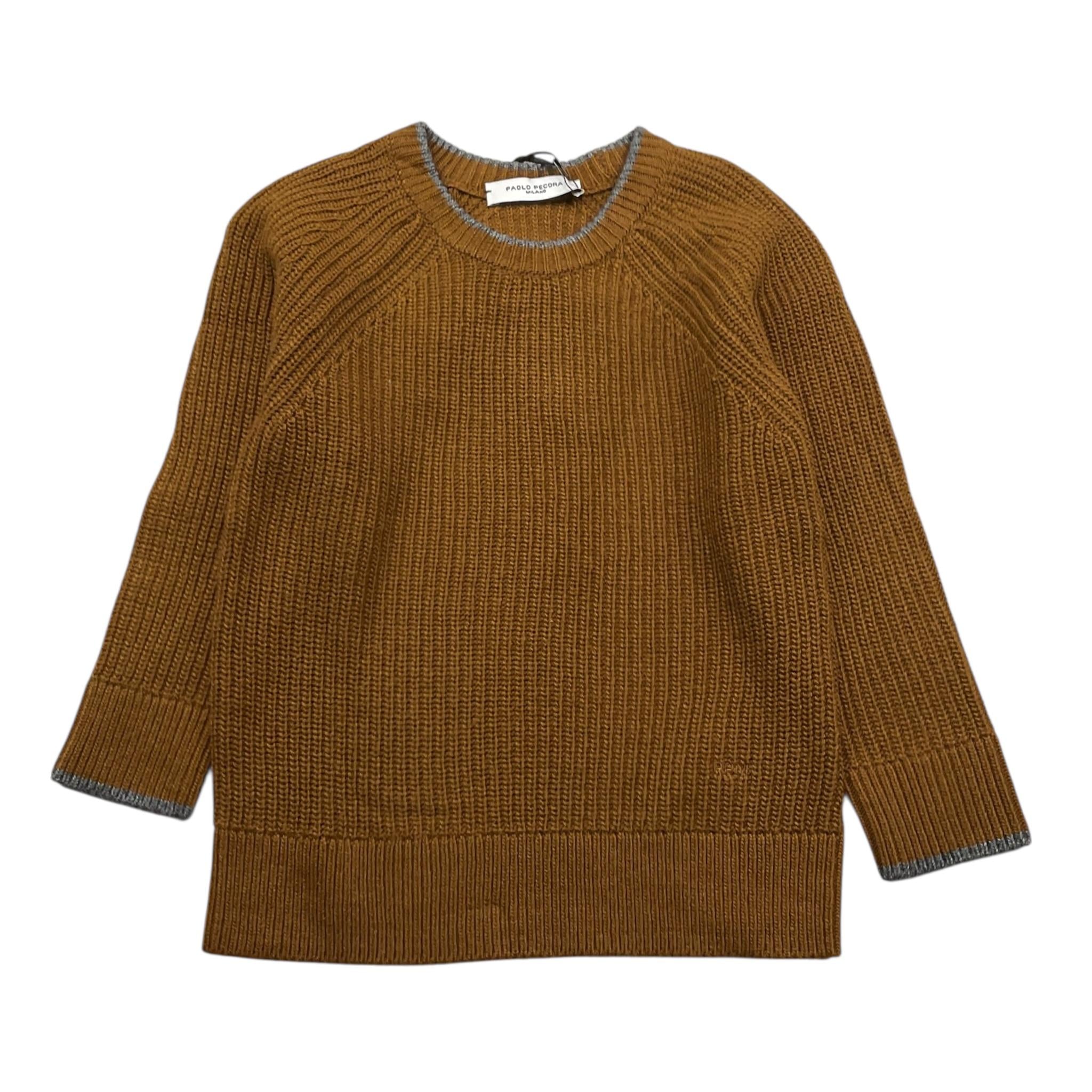 PAOLO PECORA maglia girocollo tinta unita Marrone per Neonato PP3754N MARRONE PAOLO PECORA 