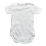 Calamaro Body Tinta Unita Traforato per Neonata EJEIIE BIANCO CALAMARO 