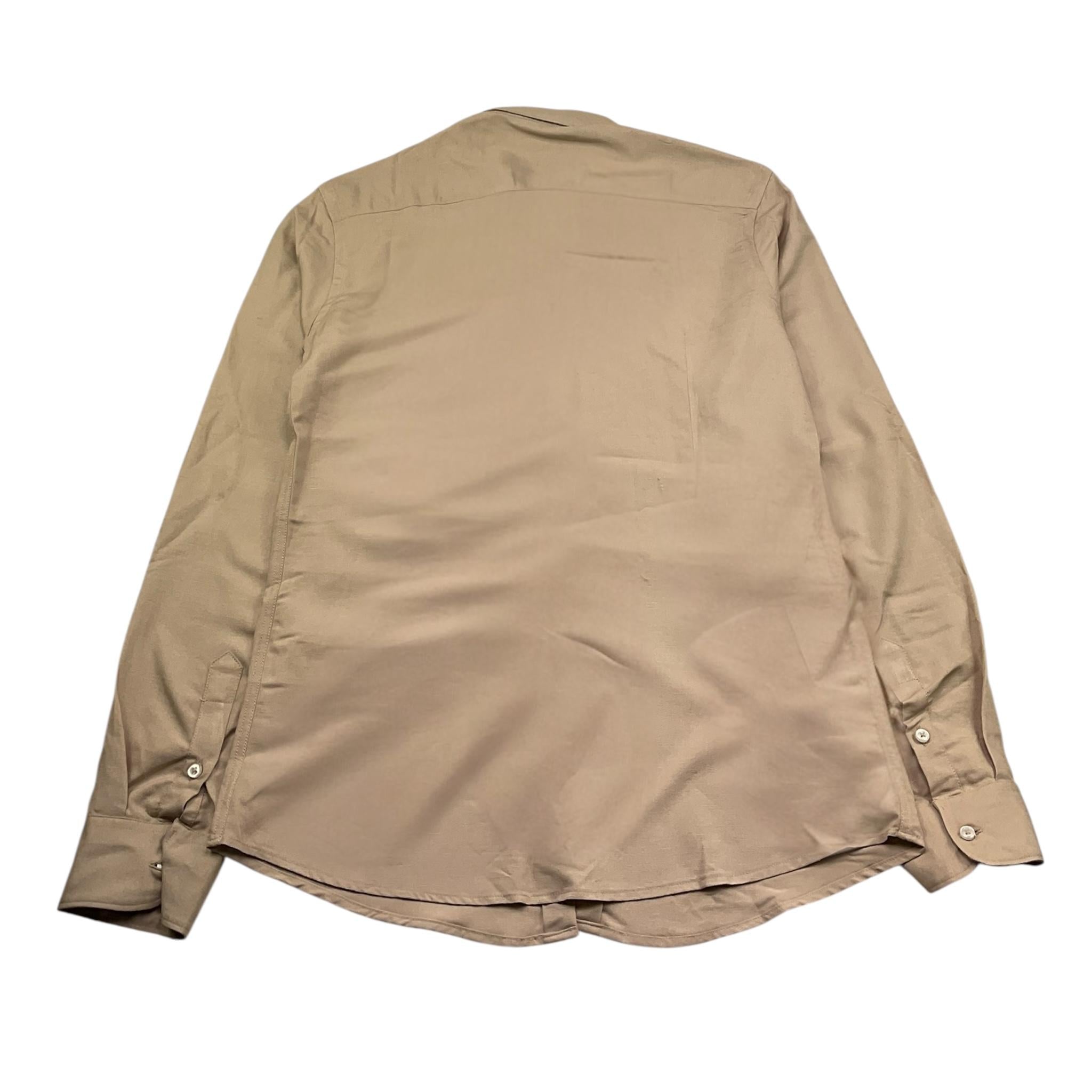 Manuel Ritz Camicia Manica Lunga Tinta Unita per Bambino MR3044 BEIGE MANUEL RITZ 