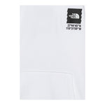 THE NORTH FACE felpa chiusa con cappuccio tinta unita con logo Bianco per Bambino NF0A89HKFN4 BIANCO THE NORTH FACE 