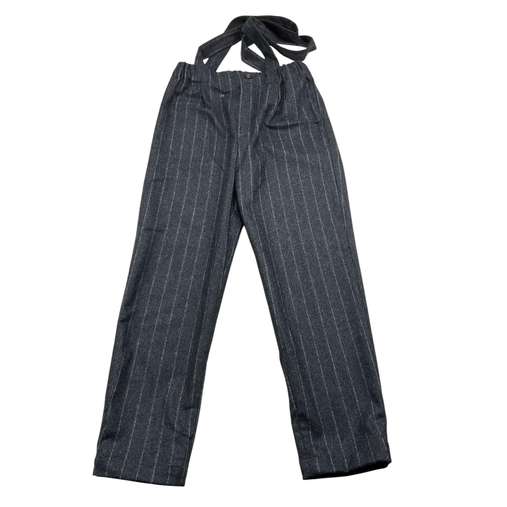 MICHAEL COAL pantalone tinta unita con bretelle Grigio per Bambino LITJHN3993F24 GRIGIO MICHAEL COAL 