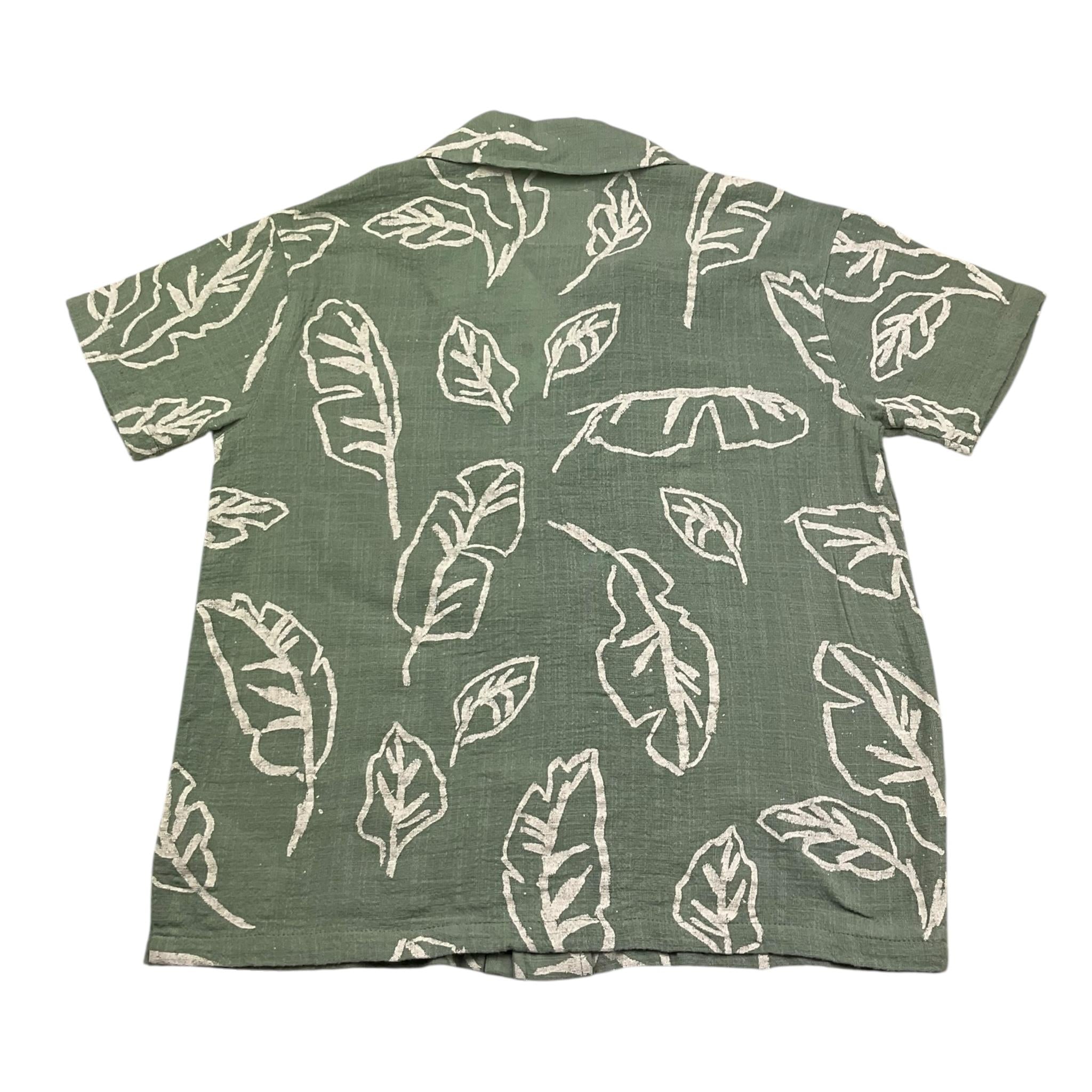 Play Up Camicia Tinta Unita con Fantasia per Bambino PA033AQ11252 VERDE PLAY UP 