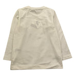 PER TE shirt girocollo tinta unita con stampe Panna per Bambina 44335J PANNA PER TE 