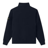 Stone Island Felpa con Zip Tinta Unita per Bambino K1S166100014 BLU STONE ISLAND 