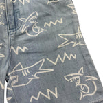 Stella Mccartney Bermuda In Denim Tinta Unita con Stampa per Bambino TU6649 AZZURRO STELLA McCARTNEY 