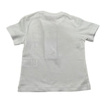 Cesare Paciotti T-Shirt Girocollo tinta unita con Stampa Bianco per Neonato TSP5165BNXXX BIANCO CESARE PACIOTTI 