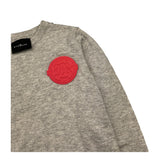 JOHN RICHMOND maglia girocollo tinta unita con profili in contrasto Grigio per Bambino RGA25131MA GRIGIO JOHN RICHMOND 