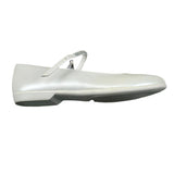 Valentino Minale Ballerina Tinta Unita con Brillantini per Bambina 23334 BIANCO VALENTINO MINALE 