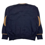 FAY cardigan tinta unita con profili in contrasto Blu per Bambino FT9P70 BLU FAY 