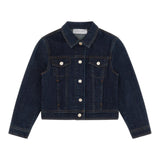 ROBERTO CAVALLI giubbino in denim tinta unita Blu per Bambina TJT42A BLU ROBERTO CAVALLI 