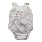 Babidu Pagliaccetto Giromanica Fantasia A Righe per Neonata 12209 BIANCO BABIDU 
