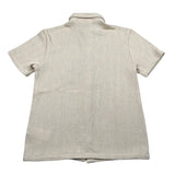 Manuel Ritz Camicia Mezza Manica Tinta Unita In Filo per Bambino MR3071 BEIGE MANUEL RITZ 