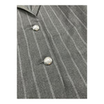 VICOLO giacca tinta unita con fantasia a righe Grigo per Bambina 3141J00130 GRIGIO VICOLO 