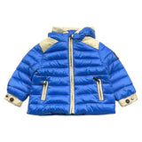 REFRIGUE giubbino tinta unita con cappuccio e zip Cobalto per Neonato 2871O00004 COBALTO REFRIGUE 