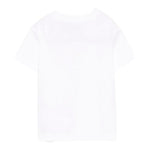 Moschino T-Shirt Girocollo Tinta Unita con Orso per Bambino MUM04A BIANCO MOSCHINO 