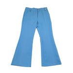 Y-Clu Pantalone Tinta Unita Modello A Zampa per Bambina Y19030 AZZURRO Y-CLU 