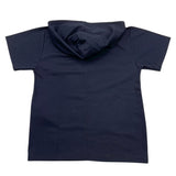 Paolo Pecora T-Shirt Tinta Unita con Cappuccio per Bambino PP4063 BLU PAOLO PECORA 